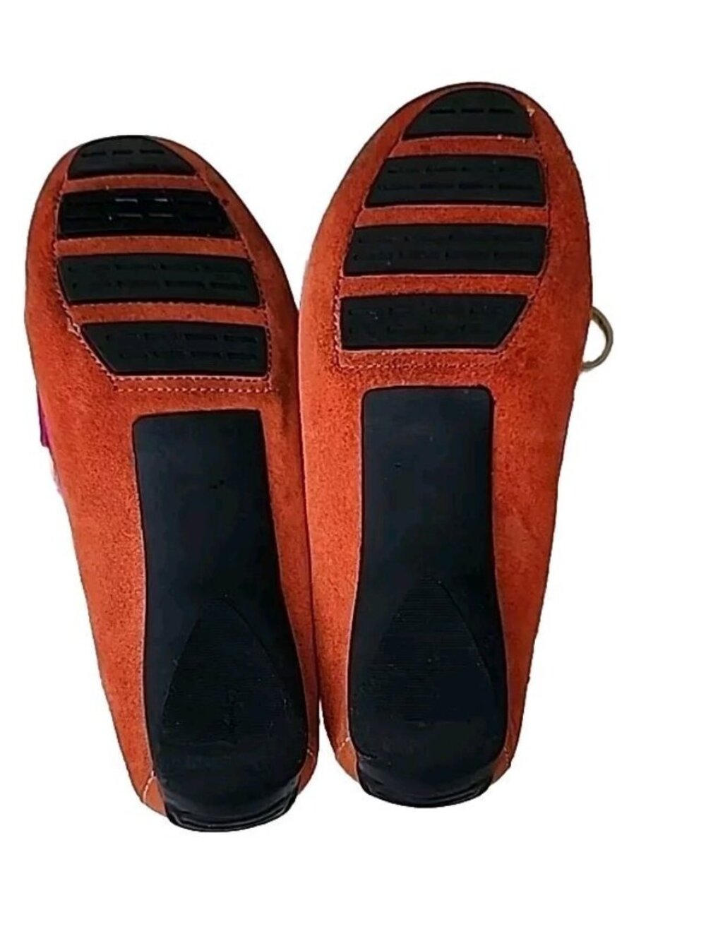 Vaneli Portugal Colorblock Pink Genuine Suede Mocassin Driving Comfy Shoes Sz8M - Picture 3 of 12
